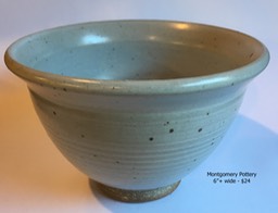 Flared bowl, Temple white