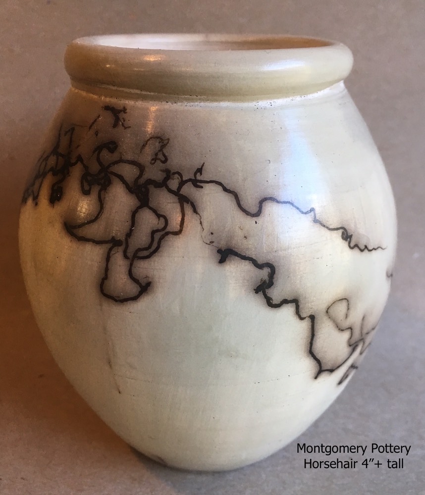 Horsehair vase $75